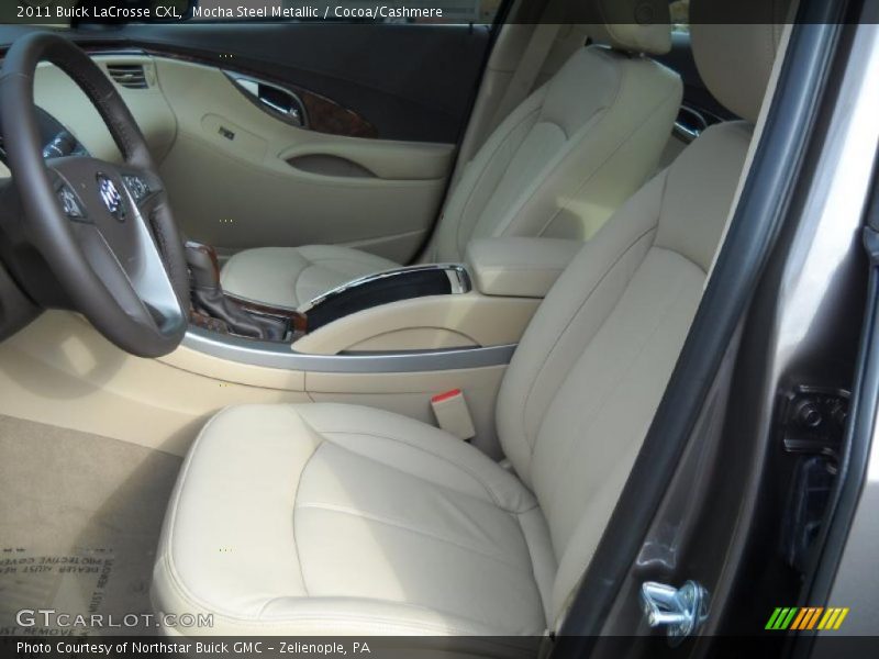 Mocha Steel Metallic / Cocoa/Cashmere 2011 Buick LaCrosse CXL