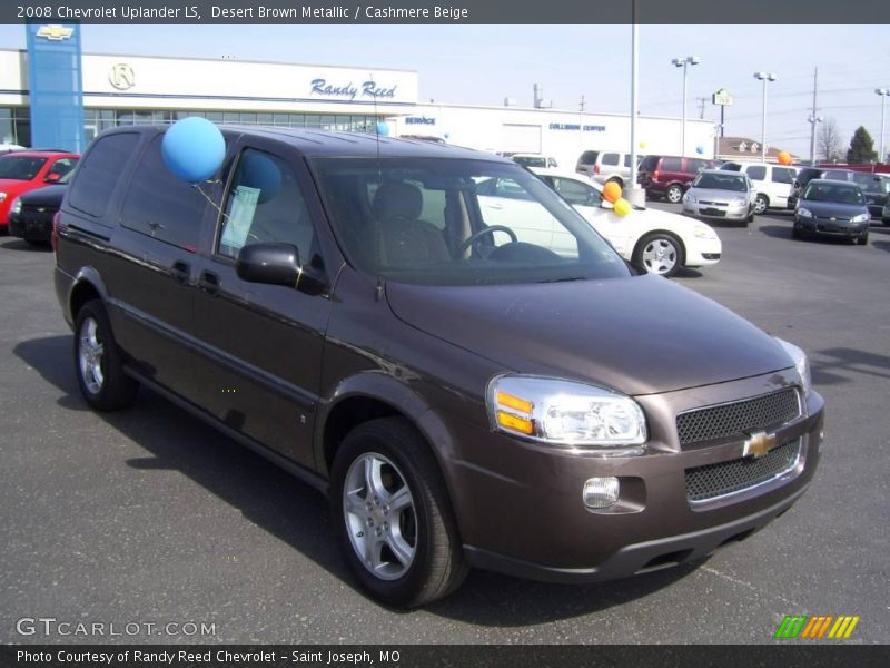 Desert Brown Metallic / Cashmere Beige 2008 Chevrolet Uplander LS