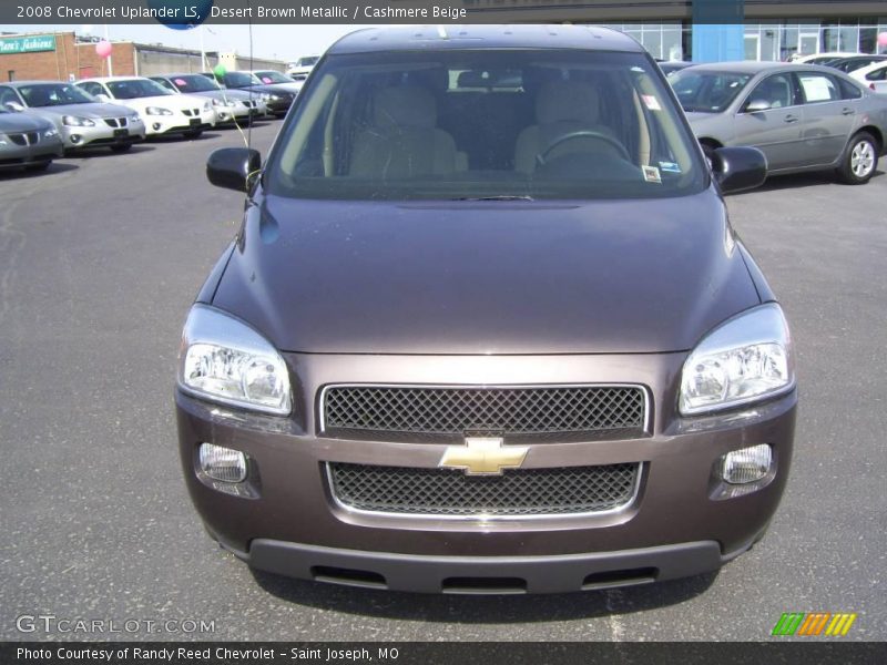 Desert Brown Metallic / Cashmere Beige 2008 Chevrolet Uplander LS