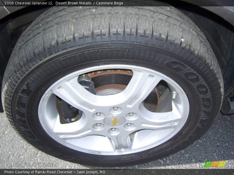 Desert Brown Metallic / Cashmere Beige 2008 Chevrolet Uplander LS
