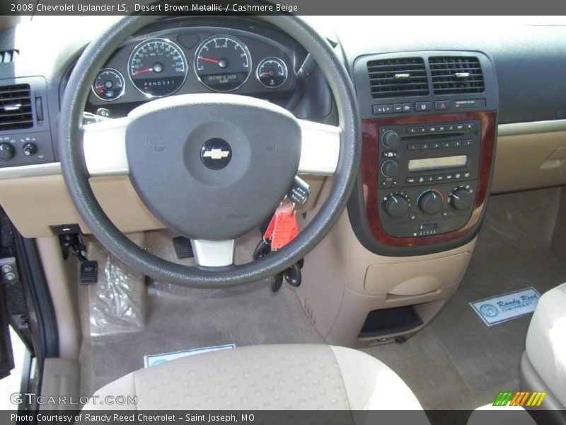 Desert Brown Metallic / Cashmere Beige 2008 Chevrolet Uplander LS