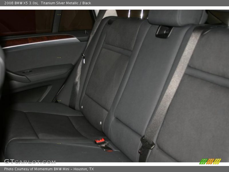 Titanium Silver Metallic / Black 2008 BMW X5 3.0si