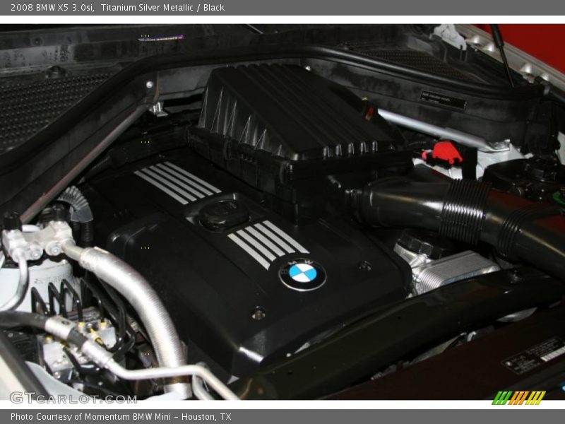 Titanium Silver Metallic / Black 2008 BMW X5 3.0si