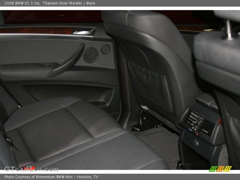 Titanium Silver Metallic / Black 2008 BMW X5 3.0si