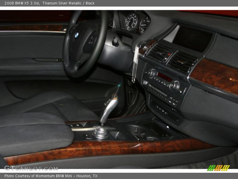 Titanium Silver Metallic / Black 2008 BMW X5 3.0si