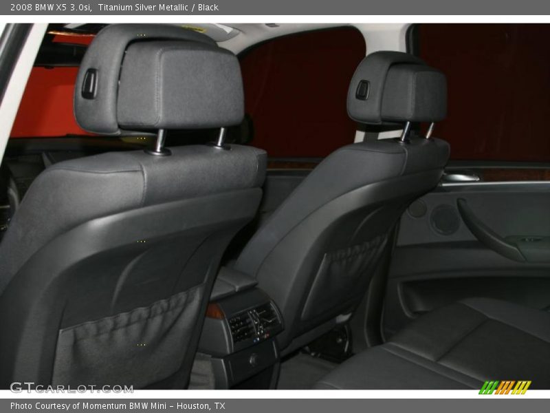 Titanium Silver Metallic / Black 2008 BMW X5 3.0si