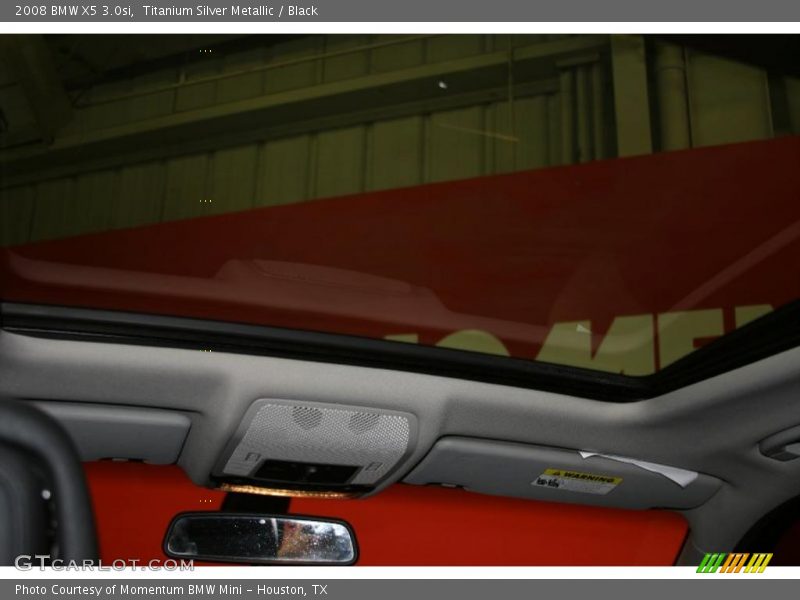 Titanium Silver Metallic / Black 2008 BMW X5 3.0si