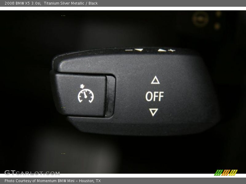 Titanium Silver Metallic / Black 2008 BMW X5 3.0si