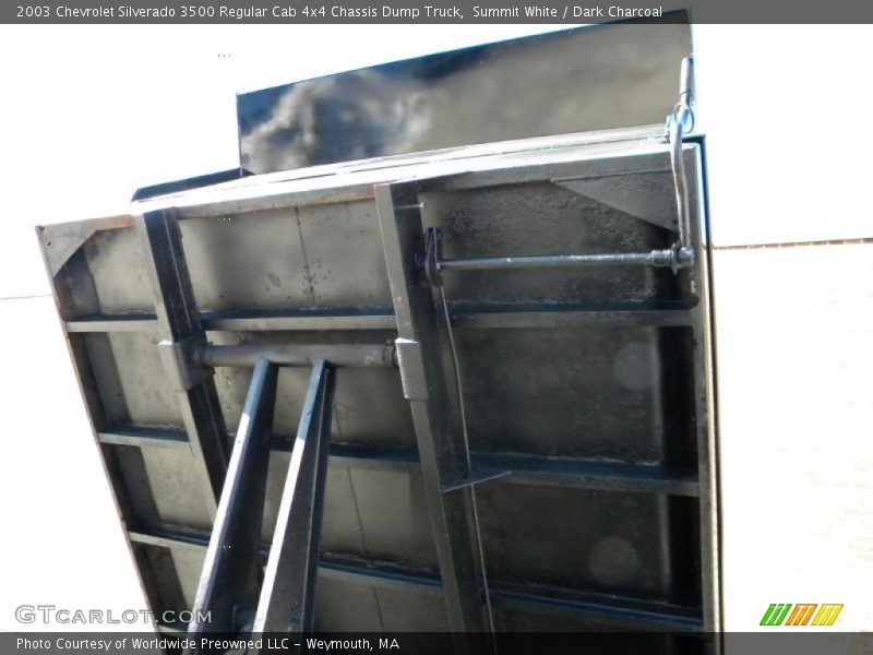 Summit White / Dark Charcoal 2003 Chevrolet Silverado 3500 Regular Cab 4x4 Chassis Dump Truck