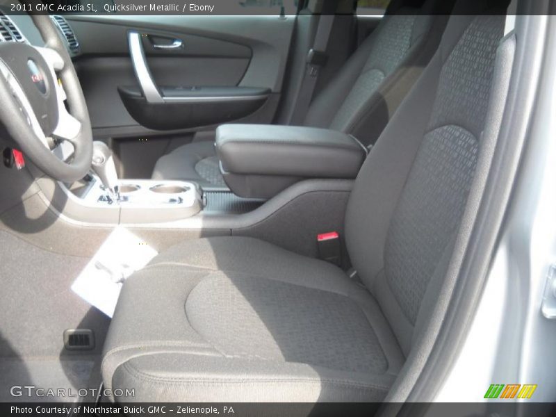 Quicksilver Metallic / Ebony 2011 GMC Acadia SL