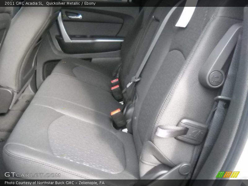 Quicksilver Metallic / Ebony 2011 GMC Acadia SL