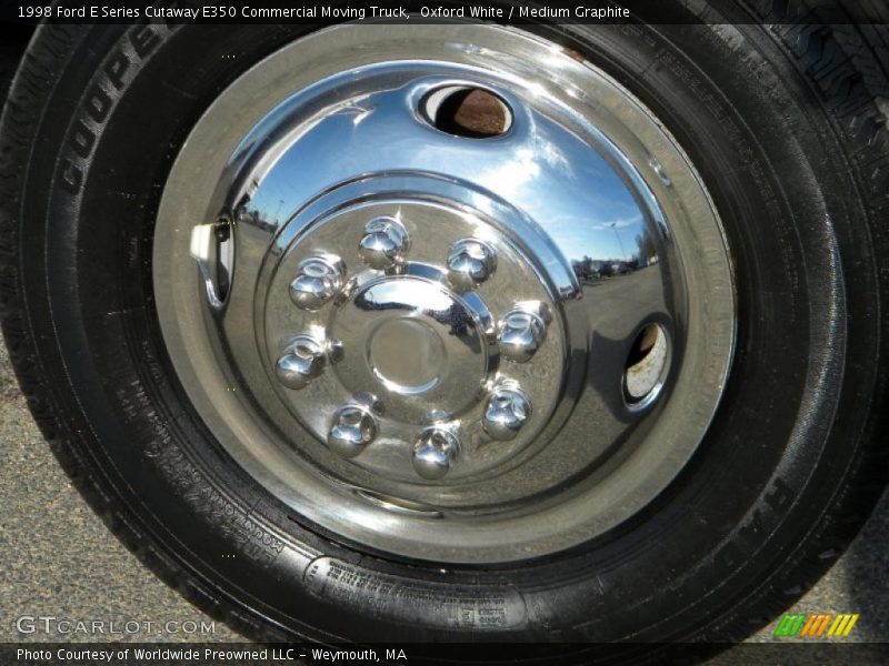 Oxford White / Medium Graphite 1998 Ford E Series Cutaway E350 Commercial Moving Truck