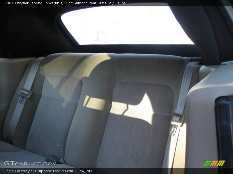 Light Almond Pearl Metallic / Taupe 2004 Chrysler Sebring Convertible