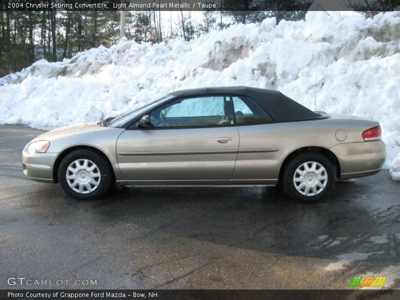 Light Almond Pearl Metallic / Taupe 2004 Chrysler Sebring Convertible