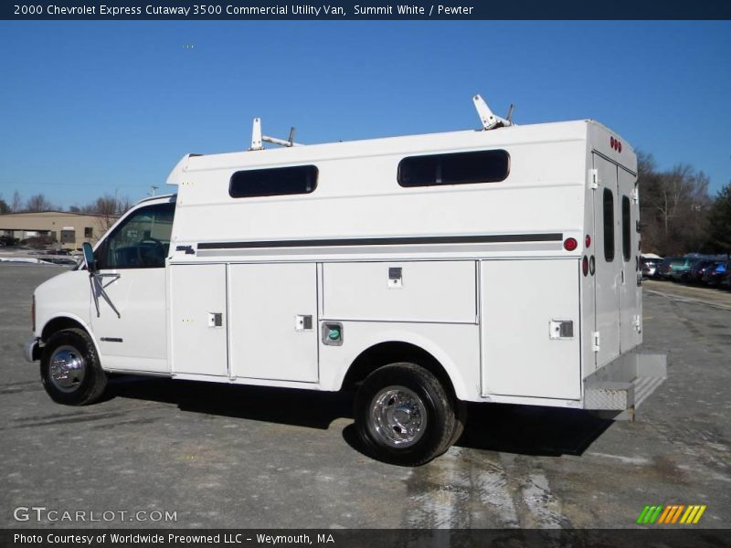 Summit White / Pewter 2000 Chevrolet Express Cutaway 3500 Commercial Utility Van