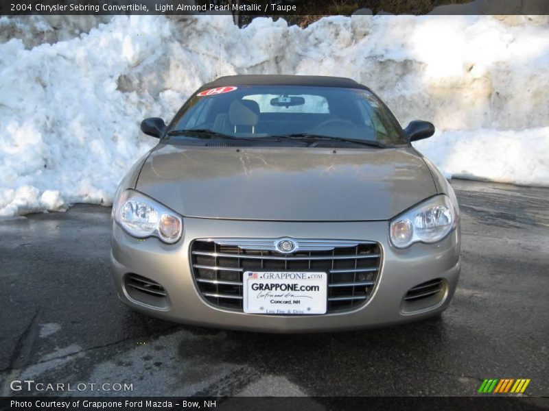 Light Almond Pearl Metallic / Taupe 2004 Chrysler Sebring Convertible