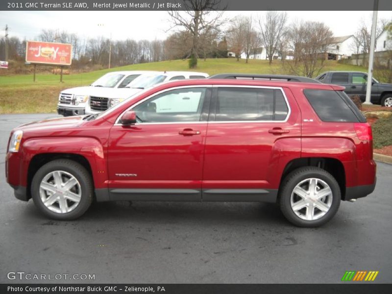  2011 Terrain SLE AWD Merlot Jewel Metallic