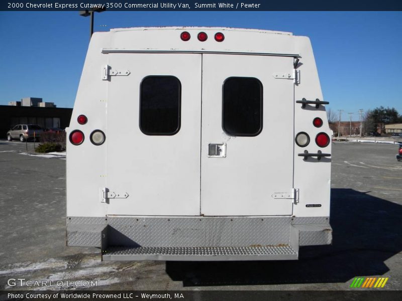 Summit White / Pewter 2000 Chevrolet Express Cutaway 3500 Commercial Utility Van