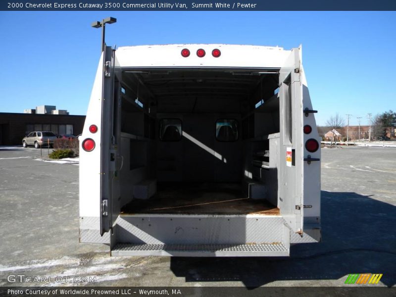 Summit White / Pewter 2000 Chevrolet Express Cutaway 3500 Commercial Utility Van