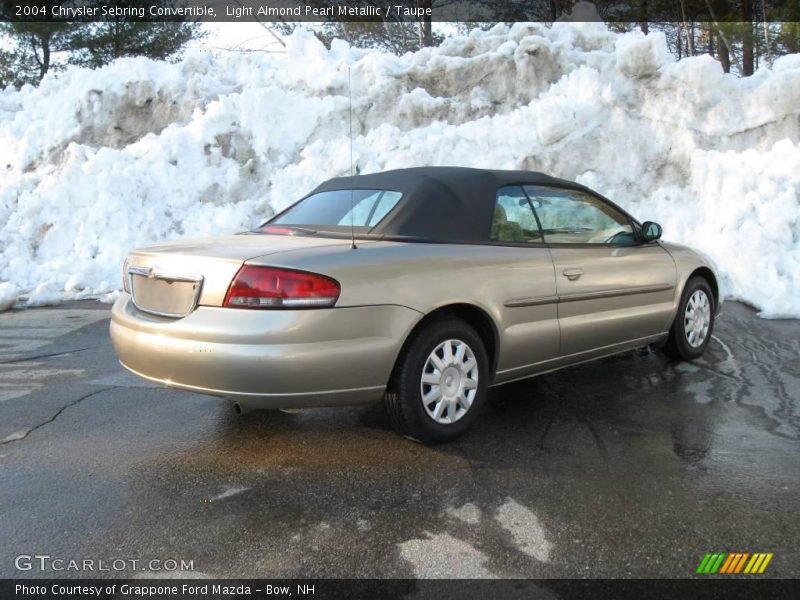 Light Almond Pearl Metallic / Taupe 2004 Chrysler Sebring Convertible