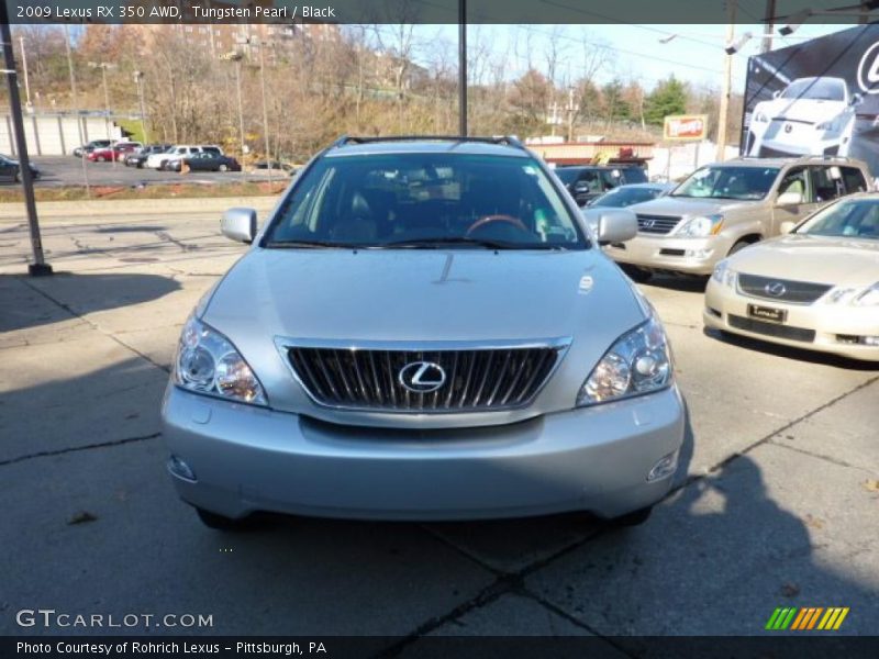 Tungsten Pearl / Black 2009 Lexus RX 350 AWD