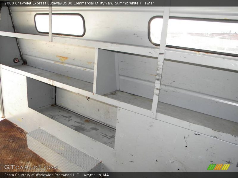 Summit White / Pewter 2000 Chevrolet Express Cutaway 3500 Commercial Utility Van