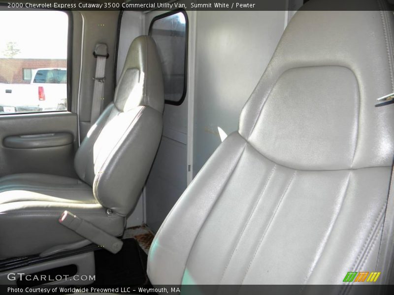 Summit White / Pewter 2000 Chevrolet Express Cutaway 3500 Commercial Utility Van