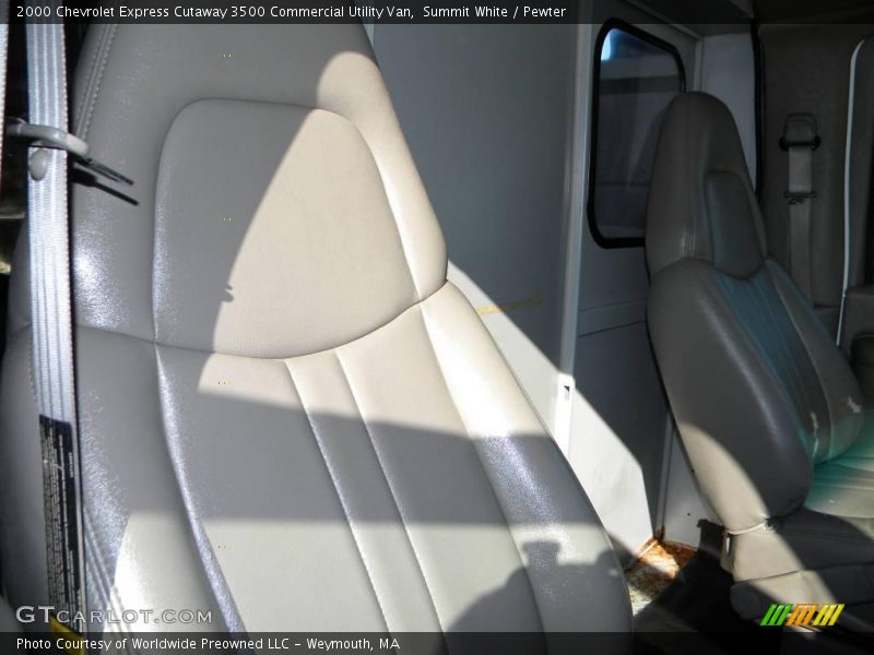 Summit White / Pewter 2000 Chevrolet Express Cutaway 3500 Commercial Utility Van