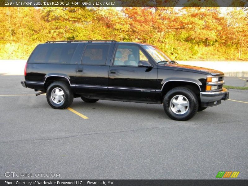 Onyx Black / Gray 1997 Chevrolet Suburban K1500 LT 4x4