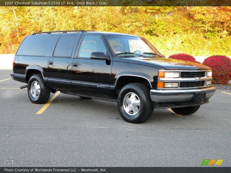 Onyx Black / Gray 1997 Chevrolet Suburban K1500 LT 4x4