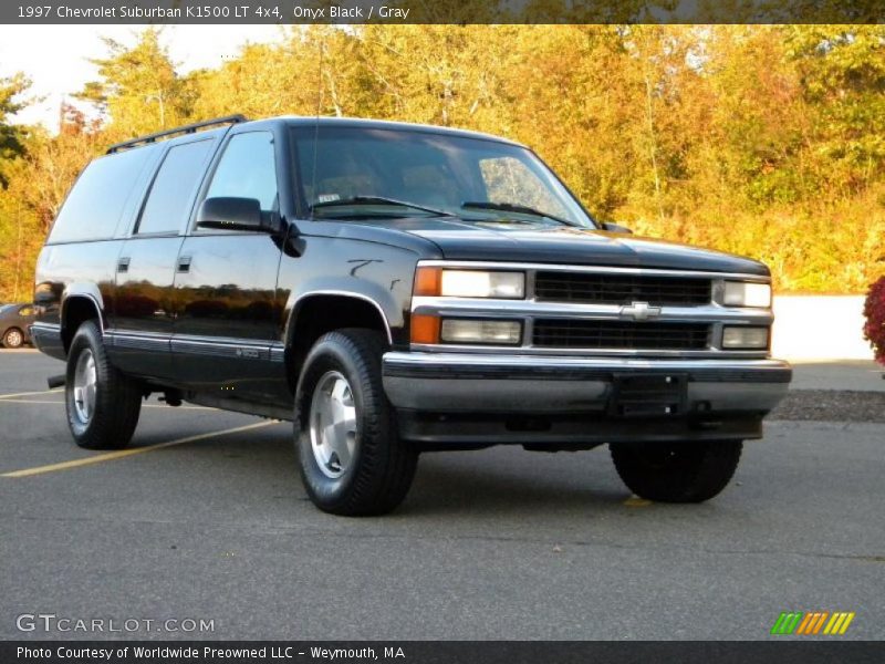 Onyx Black / Gray 1997 Chevrolet Suburban K1500 LT 4x4