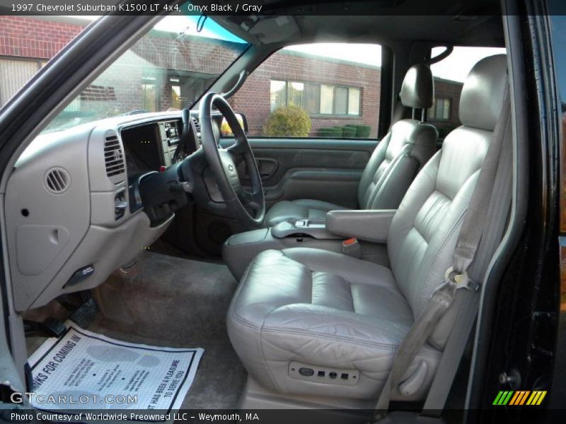  1997 Suburban K1500 LT 4x4 Gray Interior