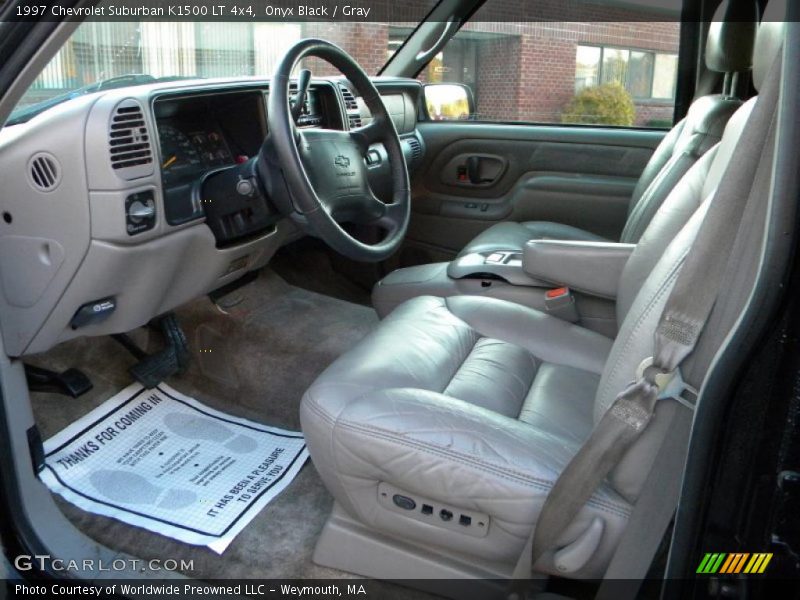  1997 Suburban K1500 LT 4x4 Gray Interior