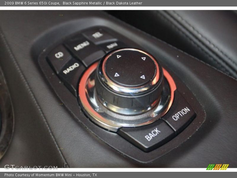 Controls of 2009 6 Series 650i Coupe
