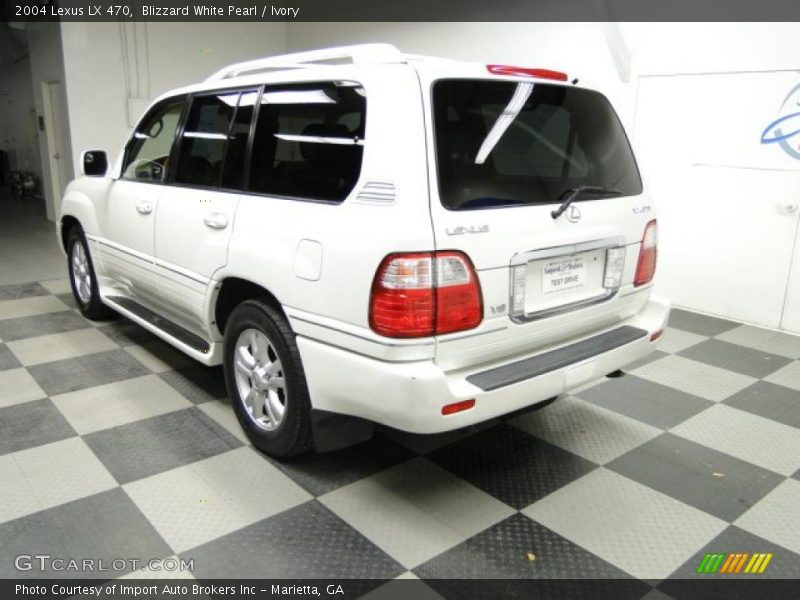 Blizzard White Pearl / Ivory 2004 Lexus LX 470