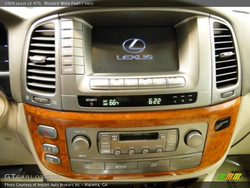 Blizzard White Pearl / Ivory 2004 Lexus LX 470