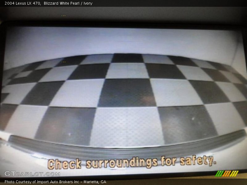Blizzard White Pearl / Ivory 2004 Lexus LX 470