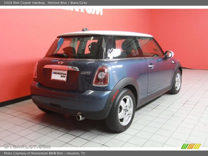 Horizon Blue / Black/Grey 2009 Mini Cooper Hardtop