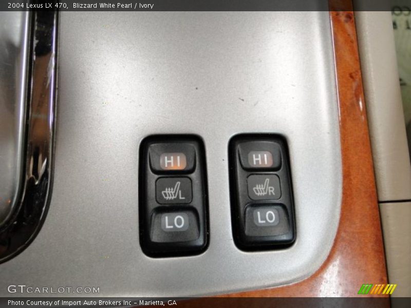 Blizzard White Pearl / Ivory 2004 Lexus LX 470