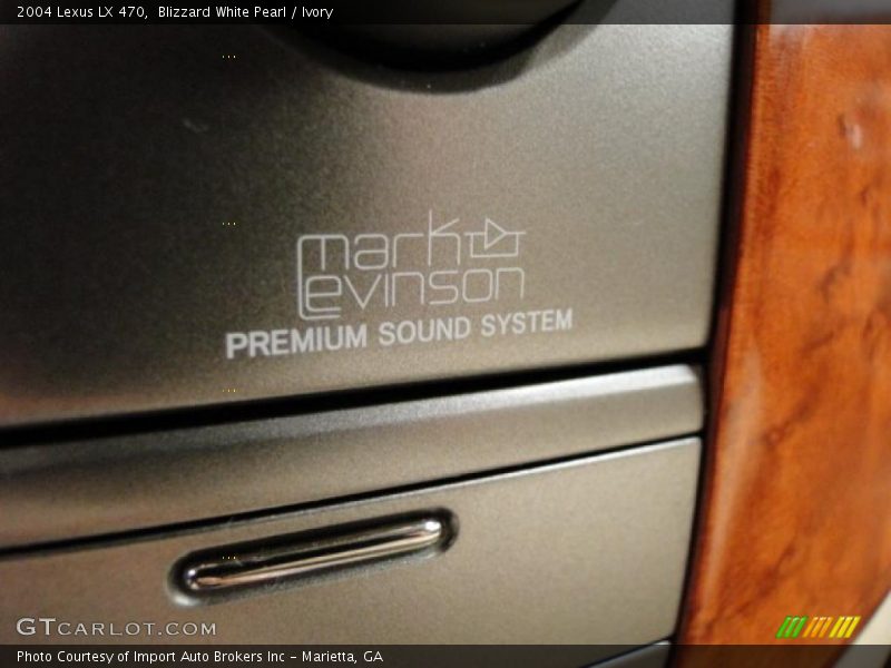 Blizzard White Pearl / Ivory 2004 Lexus LX 470