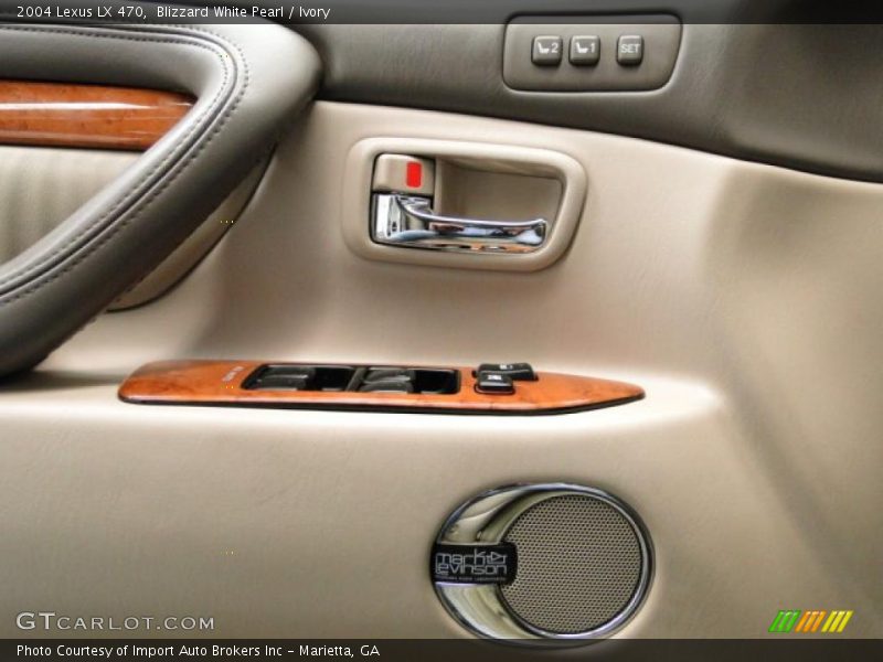 Blizzard White Pearl / Ivory 2004 Lexus LX 470