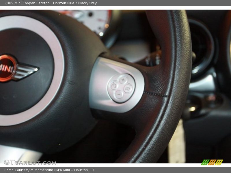 Horizon Blue / Black/Grey 2009 Mini Cooper Hardtop