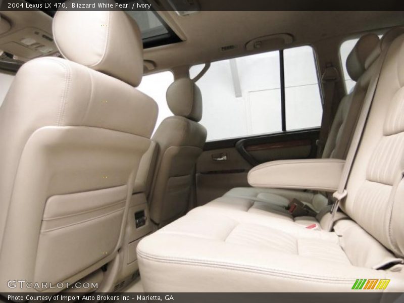 Blizzard White Pearl / Ivory 2004 Lexus LX 470