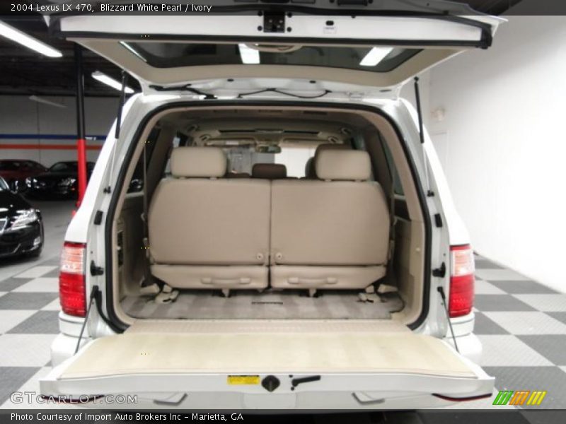 Blizzard White Pearl / Ivory 2004 Lexus LX 470