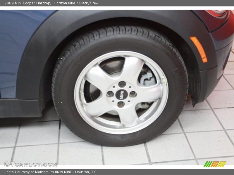 Horizon Blue / Black/Grey 2009 Mini Cooper Hardtop