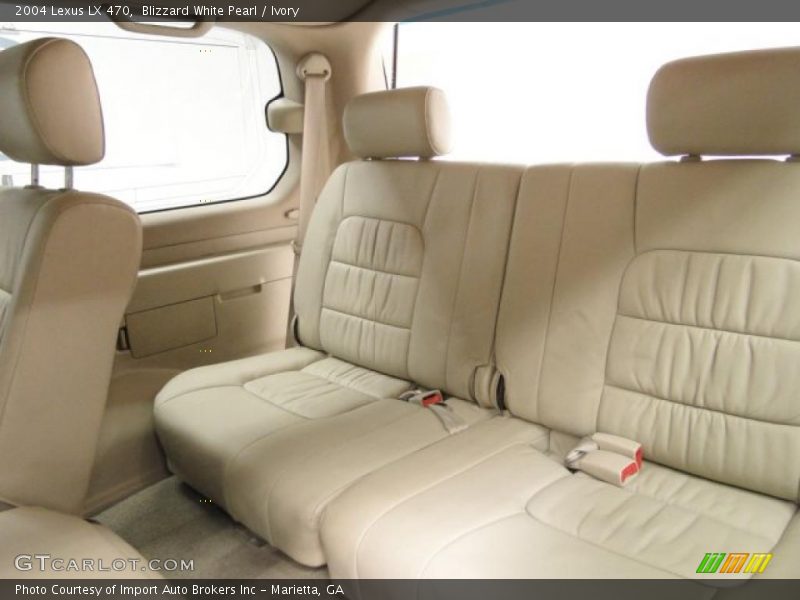 Blizzard White Pearl / Ivory 2004 Lexus LX 470