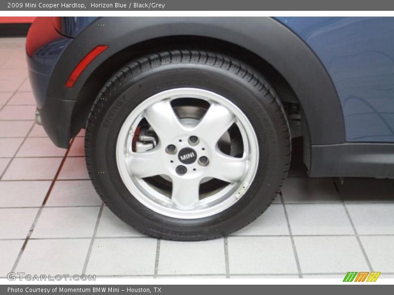 Horizon Blue / Black/Grey 2009 Mini Cooper Hardtop
