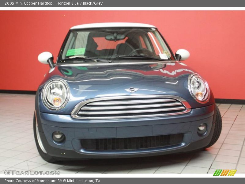 Horizon Blue / Black/Grey 2009 Mini Cooper Hardtop