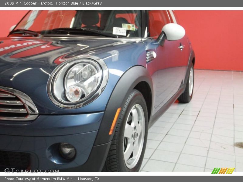 Horizon Blue / Black/Grey 2009 Mini Cooper Hardtop