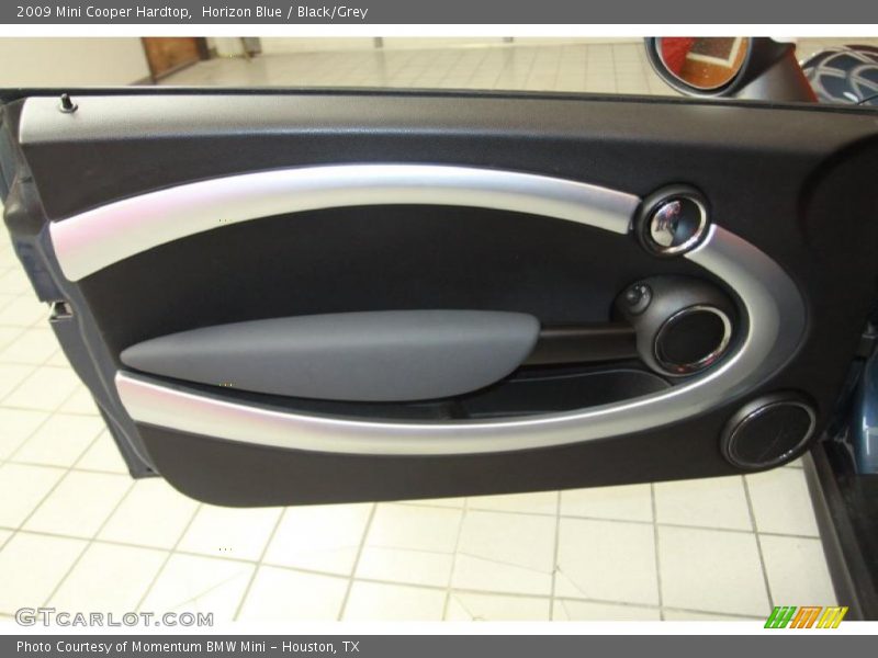 Horizon Blue / Black/Grey 2009 Mini Cooper Hardtop